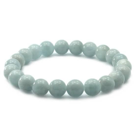 Auamarine (Beryl) Crystal Bracelet