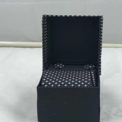 Mens tie, Cufflinks and Handkerchief | Black | JB-96-1