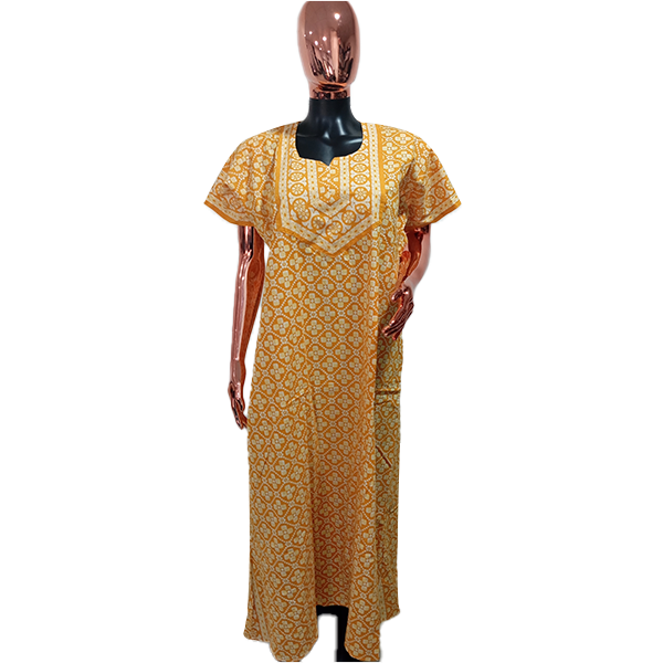 Nightgown | Yellow (Size: 2XL)