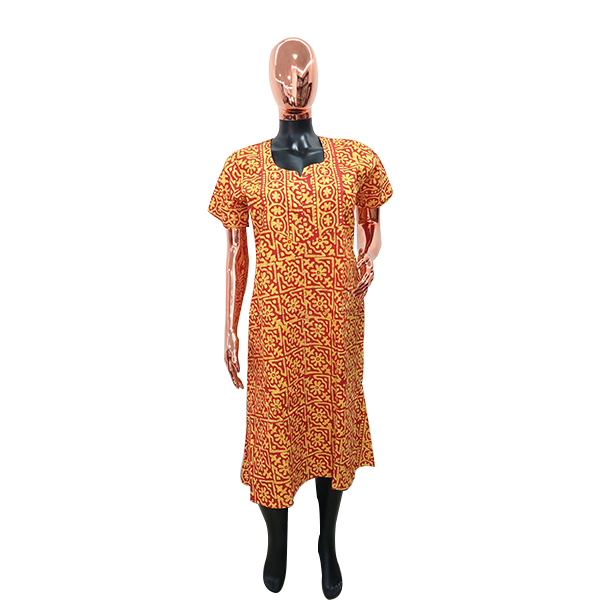 Nightgown | Size: Free (Yellow)