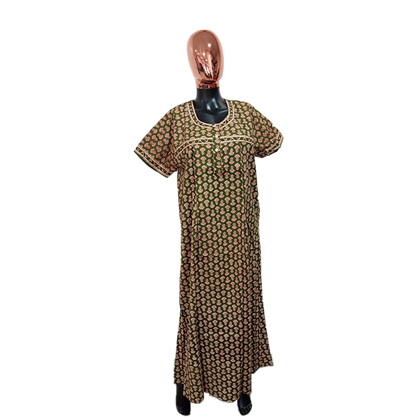 Feeding Nightgown | Size: Free (Green)