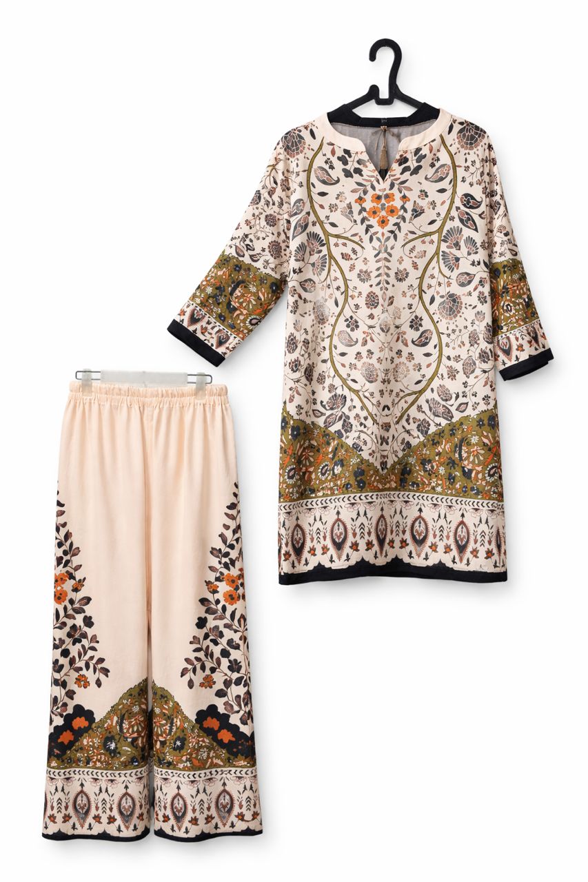 women cord set | PD-50-E | 4XL | BEIGE