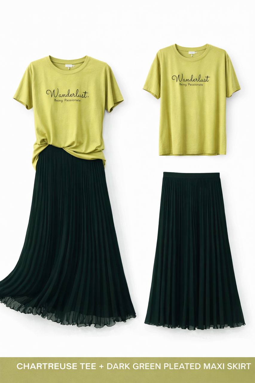 Women Pleated Skirt | NNS-235-1